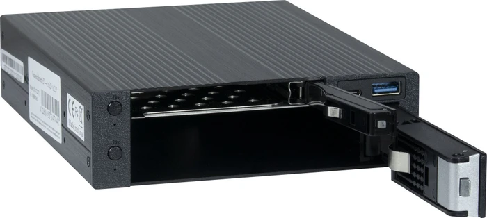 Inter-Tech ST-7227U, 1x 5.25" Wechselrahmen auf 1x 3.5" und 1x 2.5"