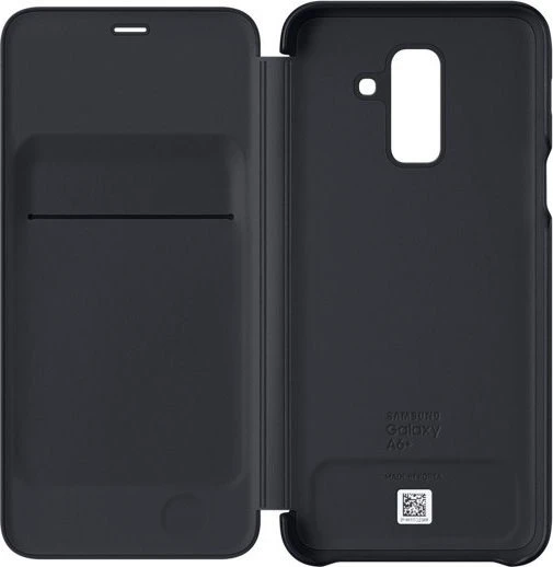 Samsung Flip Wallet für Galaxy A6+ (2018) schwarz