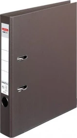 Herlitz maX.file protect plus Ordner 2-Ring, 50mm, A4, braun