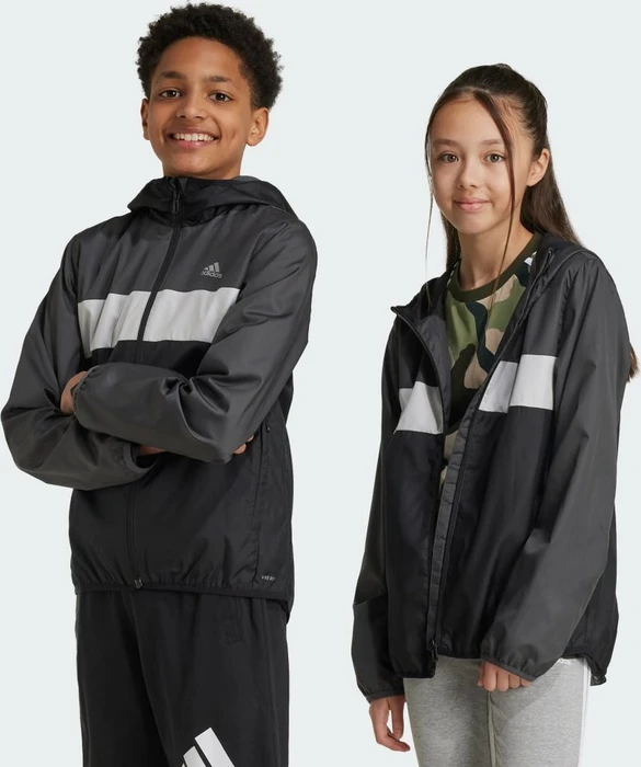 adidas Wind.RDY Tiberio Jacke grey six/grey one/black (Junior)