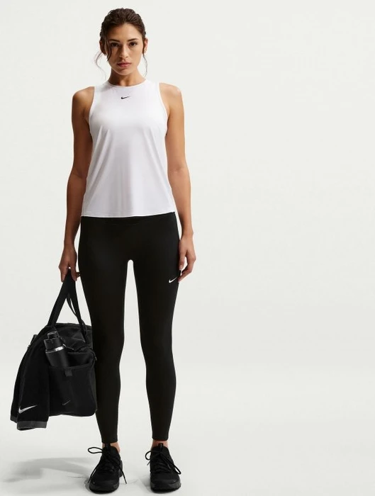 Nike One Hose 7/8 schwarz/weiß (Damen) (IO0579-010)