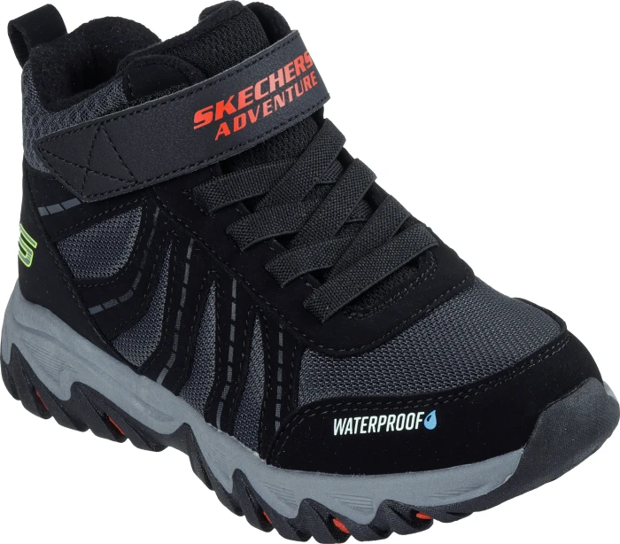 Skechers Waterproof: Rugged Ranger - Storm Trail schwarz/rot (Junior)