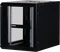 Rockstable 19" Wandschrank 9HE, Sicherheitsglastür, IP2X, schwarz, 440mm tief Vorschaubild