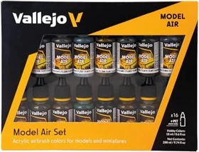 Vallejo Model Air RLM Farbset, 16-tlg.