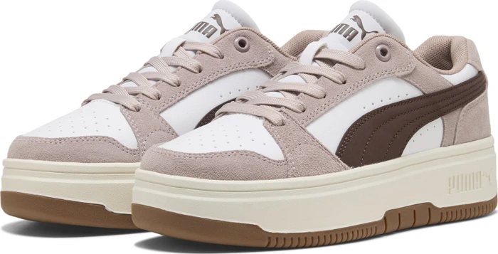 Puma Rebound Femme Low rose latte/chocolate brown/puma white (Damen)