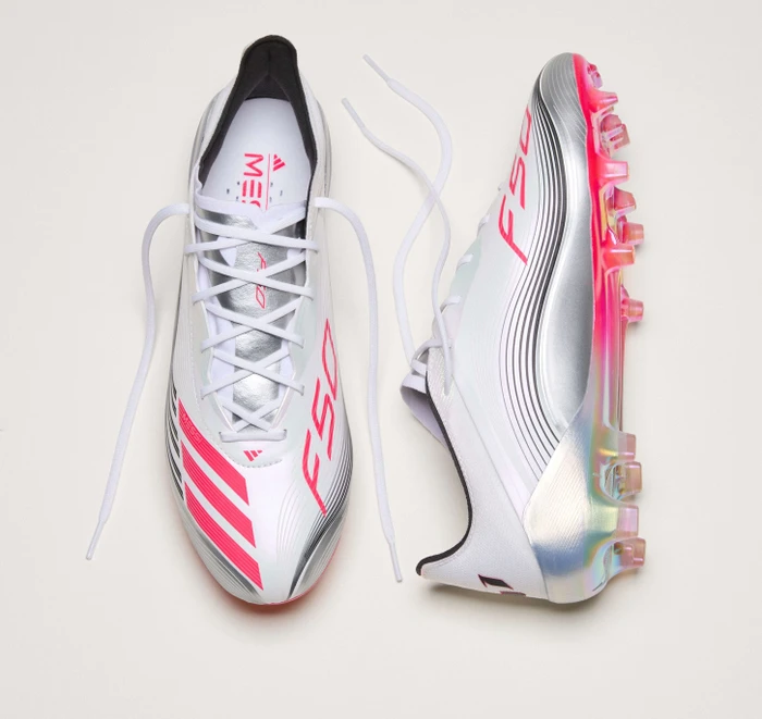 adidas F50 Elite Messi FG cloud white/lucid red/metallic silver