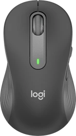 Logitech Signature M650 Large Left, Graphite, Linkshänder, Logi Bolt, USB/Bluetooth (910-006239)