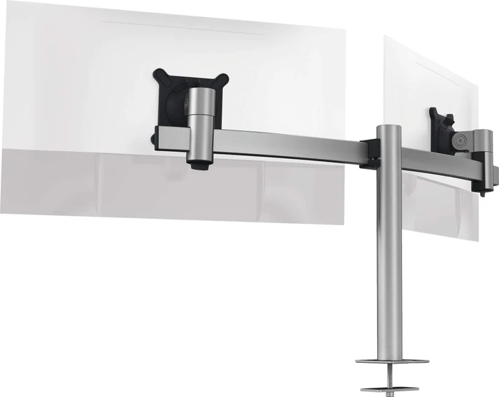 Durable Monitor Halterung silber