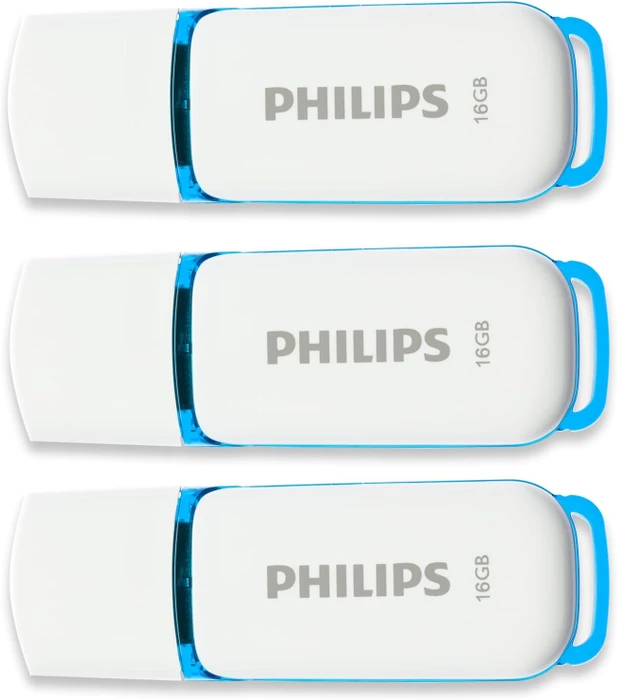 Philips Snow Edition 16GB, USB-A, USB 2.0, 3er-Pack