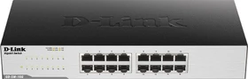 D-Link GO Easy Desktop Gigabit Switch, 16x RJ-45 (GO-SW-16G)