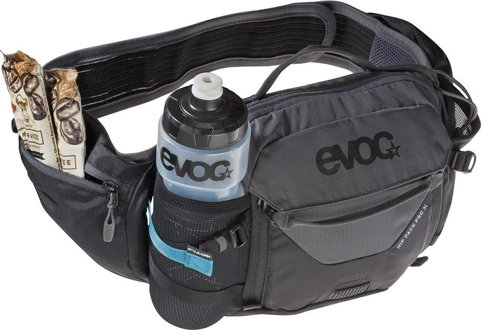 Evoc Hip Pack Pro 3 mit Trinksystem black/carbon grey