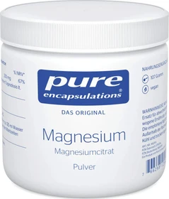 Pure Encapsulations Magnesium Magnesiumcitrat Pulver, 107g