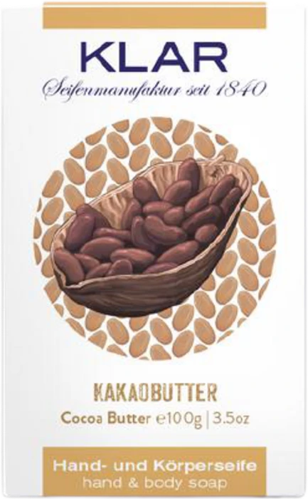 Klar Seifen Kakaobutterseife, 100g