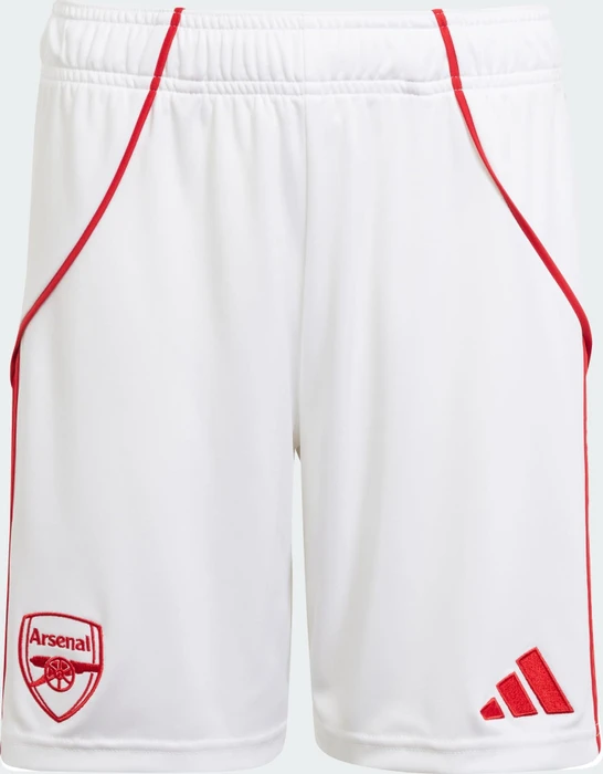 adidas FC Arsenal 2025/2026 Heimshorts white/better scarlet (Junior)