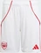 adidas FC Arsenal 2025/2026 Heimshorts white/better scarlet (Junior) Vorschaubild
