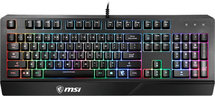 MSI Vigor GK20, LEDs RGB, USB, FR