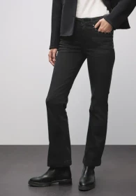Street One Bootcut mit Nieten Jeans black washed (Damen)