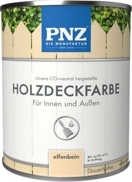 PNZ Holzdeckfarbe elfenbein, 250ml