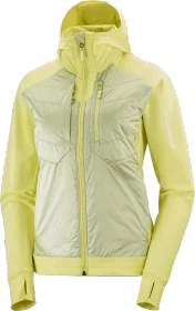 Salomon Elixir Hybrid Hooded Funktionsjacke charlock (Damen)