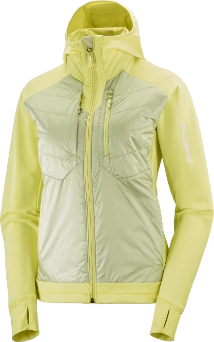 Salomon Elixir Hybrid Hooded Funktionsjacke charlock (Damen)