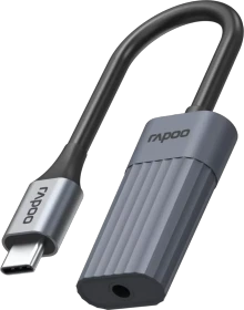Rapoo UCA-1012 Audio Adapter, 1x USB-C [Stecker] (12443 / 00226493)
