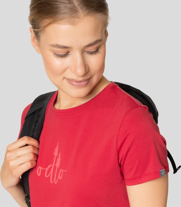 Odlo Kumano Funktionsshirt kurzarm american beauty (Damen)