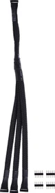 Alphacool 5-Pin RGBW Splitter Kabel, schwarz