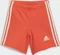 adidas Essentials Allover Print T-Shirt Set ivory/bright red (Junior) Vorschaubild