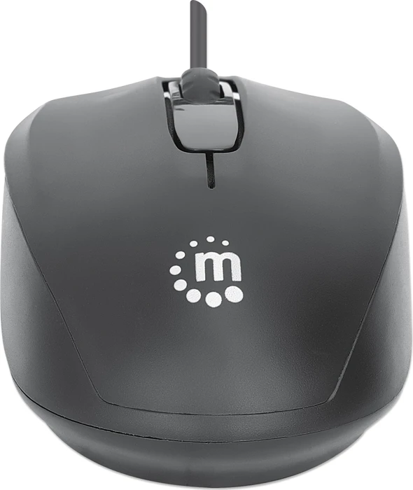 Manhattan Comfort II Optische Maus schwarz, USB