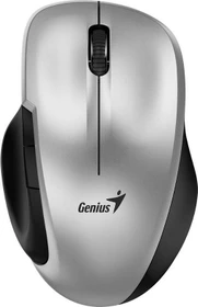 Genius Ergo 8200S Wireless Silent Mouse silber/schwarz, USB