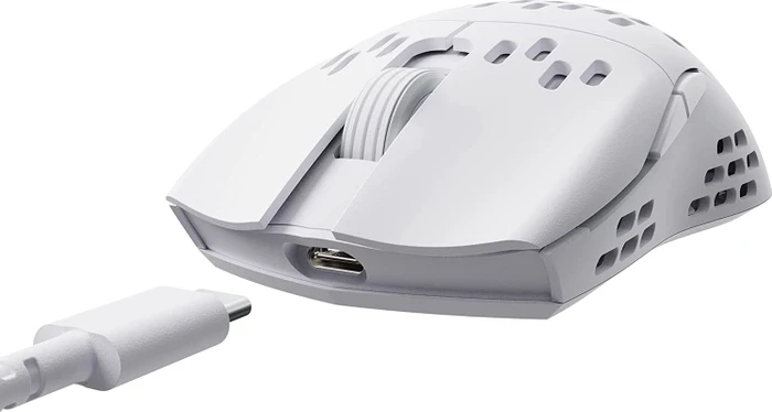 Keychron M1 Ultra-Light Gaming Mouse weiß, USB
