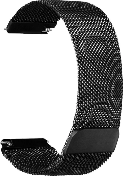 Topp Mesh-Armband für Samsung Galaxy Watch 46mm schwarz