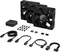 Corsair RX Series iCUE LINK RX120 PWM, schwarz, LED-Steuerung, 120mm, 3er-Pack Vorschaubild