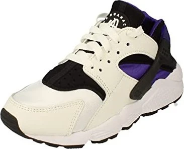 Nike Air Huarache weiß/schwarz/violett (Damen)