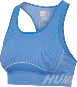 hummel Christel Sport-BH riviera/blue bell melange (Damen)