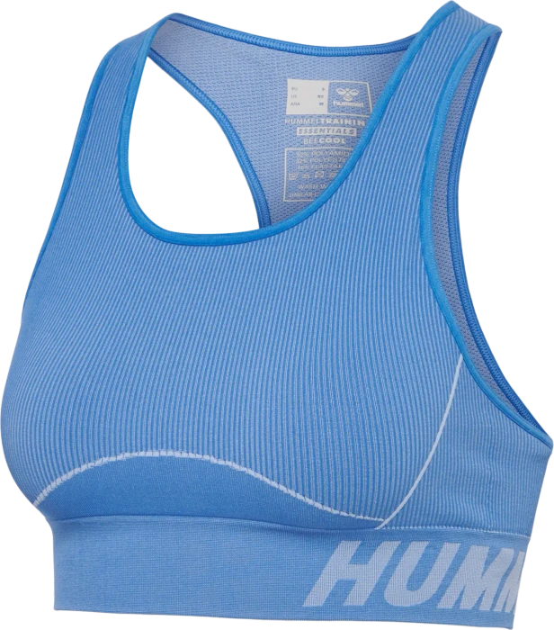 hummel Christel Sport-BH riviera/blue bell melange (Damen)