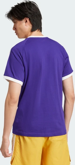 adidas Adicolor Classics 3-Streifen T-Shirt kurzarm collegiate purple (Herren)