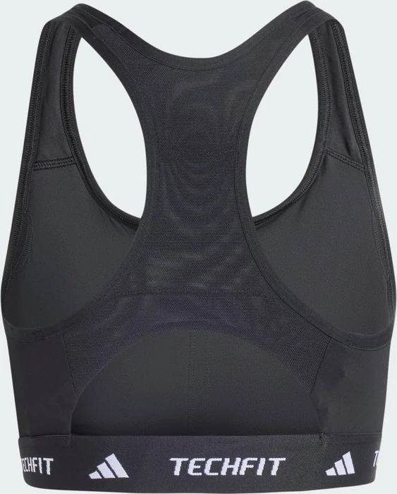 adidas TECHFIT Medium-Support Sport-BH black (Damen)