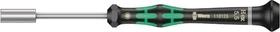 Wera Kraftform Micro 2069 Elektroniker Außensechskant Schraubendreher, 5.5x60mm