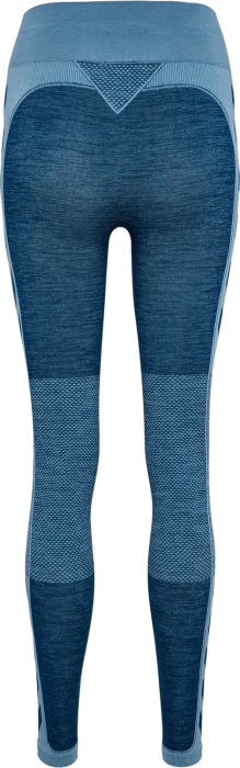 hummel CLEA Seamless Tight Hose lang navy peony/faded denim (Damen)