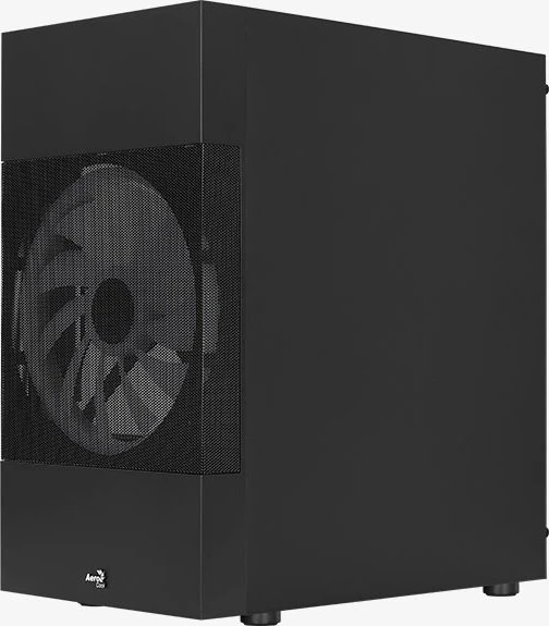 AeroCool Atomic Lite [V1], Lüfter LED Fixed RGB, Glasfenster