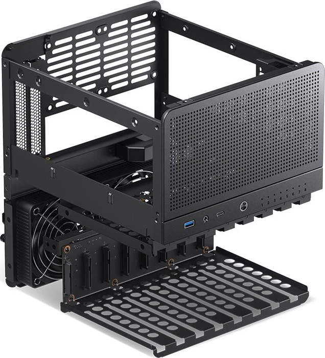 Jonsbo N3, schwarz, Mini-ITX