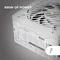 Mars Gaming MPB850SIM weiß 850W, ATX Vorschaubild