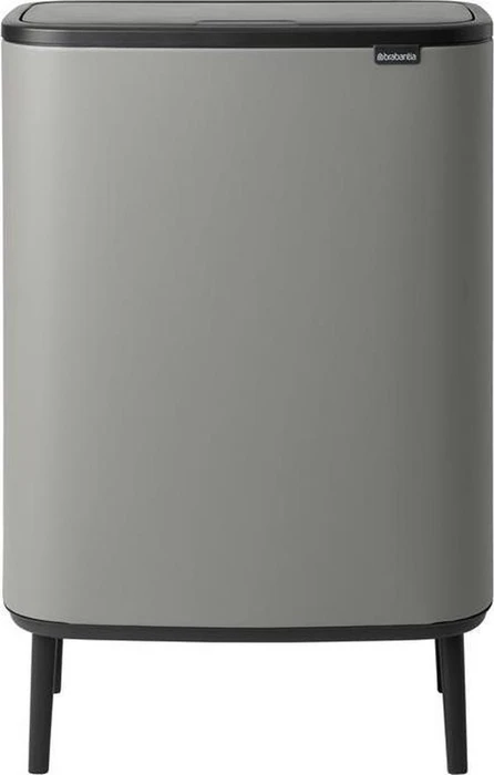 Brabantia Bo Touch Bin Hi 60l mineral concrete grey