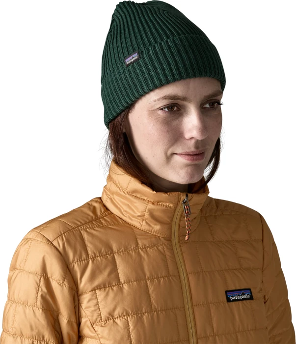 Patagonia Fisherman's Rolled Beanie cascade green