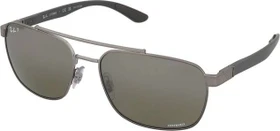 Ray-Ban RB3701 59mm polished gunmetal/grey