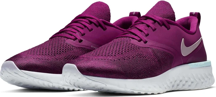 Nike Odyssey React Flyknit 2 raspberry red/bordeaux/teal tint/plum chalk (Damen)