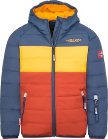 Trollkids Hafjell Snow XT Funktionsjacke red clay/mystic blue (Junior)