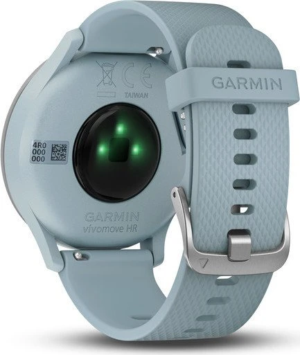 Garmin vivomove HR Aktivitäts-Tracker silber/blau