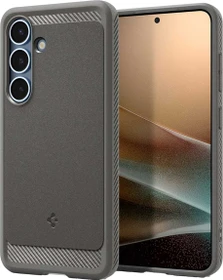 Spigen Rugged Armor (MagFit) für Samsung Galaxy S25+ Marble Gray